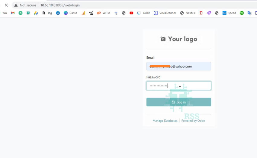 How To Install Odoo 16 On Ubuntu 22.04 2 Odoo-login-page