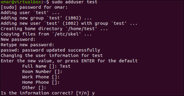 Adding Users To Ubuntu Step-By-Step 10 Adding users to ubuntu step-by-step 10