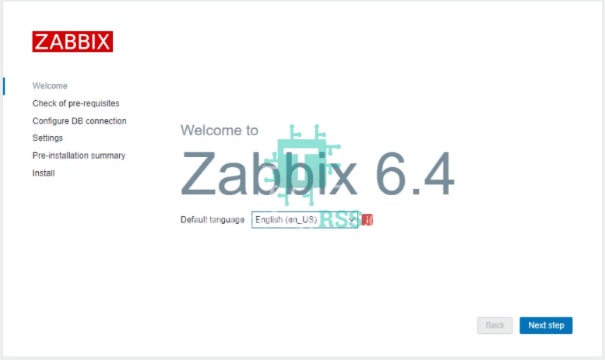 How To Install Zabbix Server 6.4 On Ubuntu 22.04 1 Zabbix-6. 4-welcome