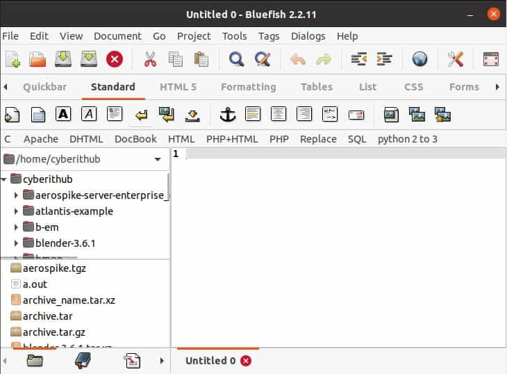 How To Install Bluefish Text Editor On Ubuntu 20.04 3 How to install bluefish text editor on ubuntu 20. 04 4