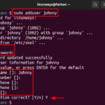 How to add user on ubuntu 22. 04