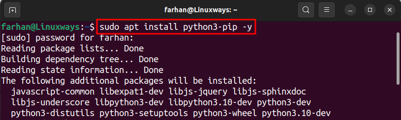 How To Install Pip On Ubuntu 22.04 2 How to install pip on ubuntu 22. 04 2