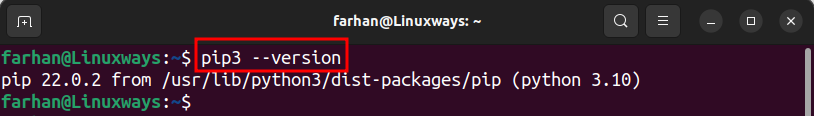 How To Install Pip On Ubuntu 22.04 3 How to install pip on ubuntu 22. 04 3