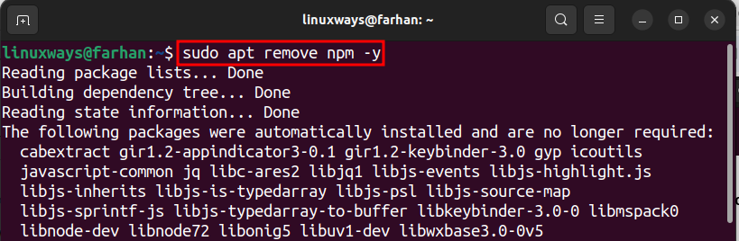 How To Install Npm On Ubuntu 22.04 17 How to install npm on ubuntu 22. 04 17