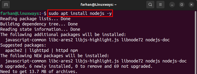How To Install Node.js On Ubuntu 22.04 2 How to install node. Js on ubuntu 22. 04 2