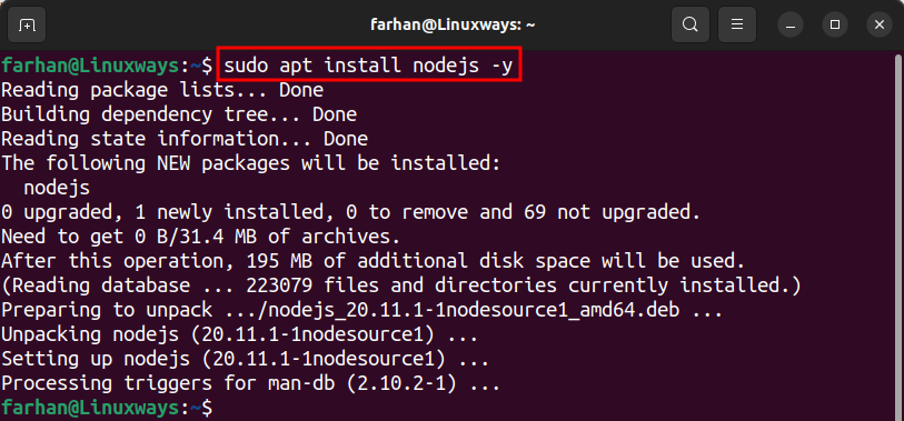 How To Install Node.js On Ubuntu 22.04 7 How to install node. Js on ubuntu 22. 04 7
