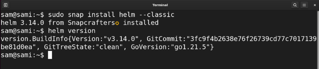 Install helm on ubuntu