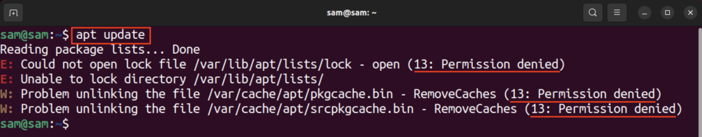 Login as root on ubuntu