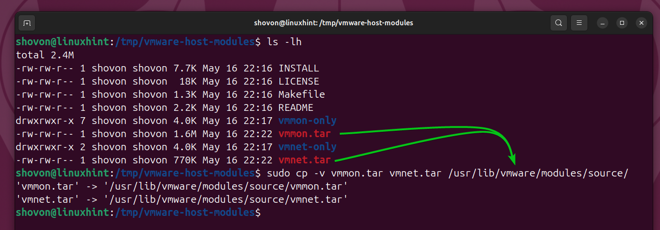 How To Compile The Vmware Workstation Pro Kernel Modules On Ubuntu/Debian 16 How to compile the vmware workstation pro kernel modules on ubuntu/debian 16