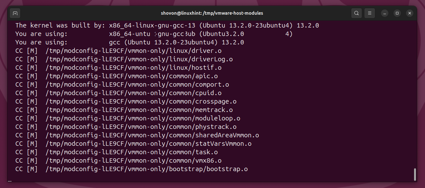 How To Compile The Vmware Workstation Pro Kernel Modules On Ubuntu/Debian 17 How to compile the vmware workstation pro kernel modules on ubuntu/debian 17