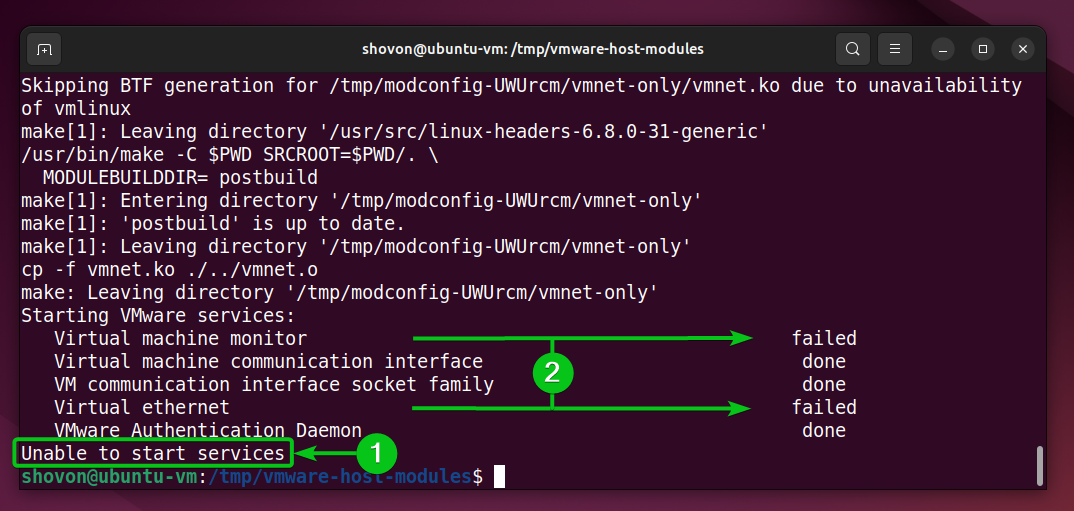 How To Compile The Vmware Workstation Pro Kernel Modules On Ubuntu/Debian 19 How to compile the vmware workstation pro kernel modules on ubuntu/debian 19