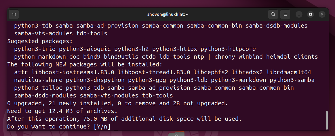 How To Enable And Use Nautilus Samba/Cifs/Windows File Sharing Feature On Ubuntu 24.04 Lts 3 How to enable and use nautilus samba/cifs/windows file sharing feature on ubuntu 24. 04 lts 3