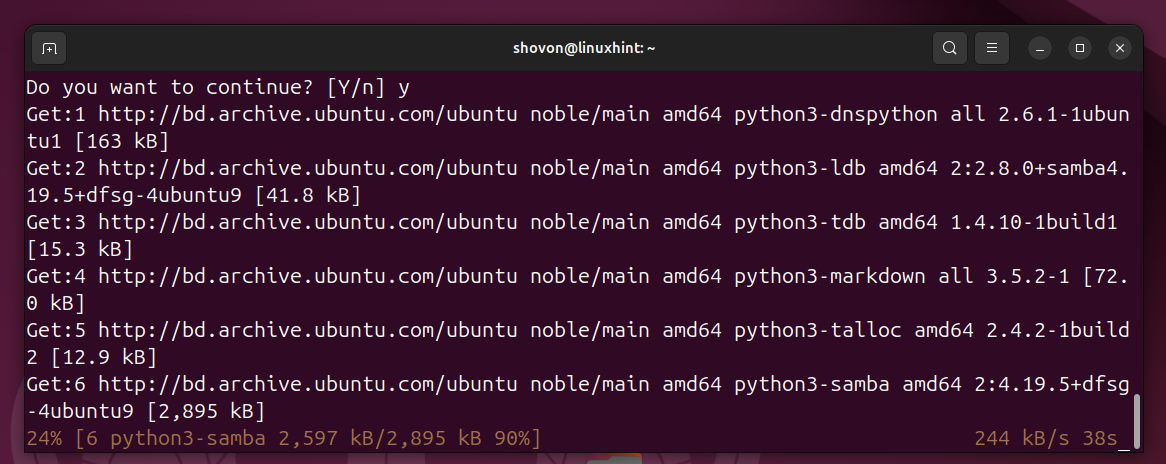 How To Enable And Use Nautilus Samba/Cifs/Windows File Sharing Feature On Ubuntu 24.04 Lts 4 How to enable and use nautilus samba/cifs/windows file sharing feature on ubuntu 24. 04 lts 4