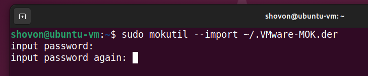 How To Sign Vmware Workstation Pro Kernel Modules On Uefi Secure Boot Enabled Linux Systems 6 How to sign vmware workstation pro kernel modules on uefi secure boot enabled linux systems 6