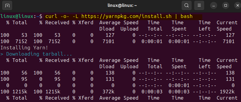 How To Install Yarn On Ubuntu 24.04 11 How to install yarn on ubuntu 24. 04 11