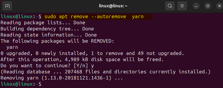 How To Install Yarn On Ubuntu 24.04 15 How to install yarn on ubuntu 24. 04 15