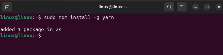 How To Install Yarn On Ubuntu 24.04 5 How to install yarn on ubuntu 24. 04 5