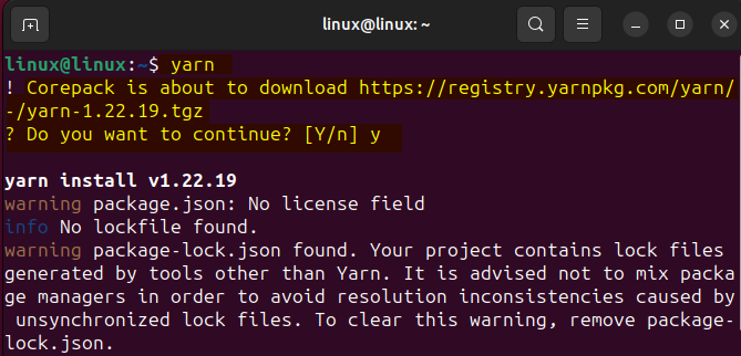 How To Install Yarn On Ubuntu 24.04 9 How to install yarn on ubuntu 24. 04 9