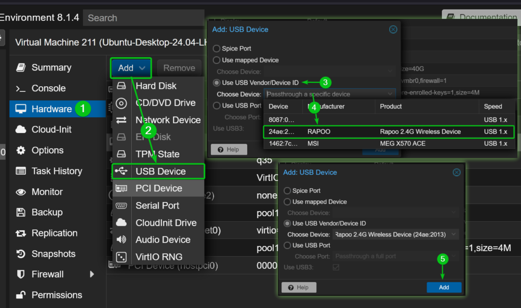 How To Passthrough An Nvidia Gpu On A Proxmox Ve Ubuntu 24.04 Lts Virtual Machine (Vm) 5 How to passthrough an nvidia gpu on a proxmox ve ubuntu 24. 04 lts virtual machine (vm) 5