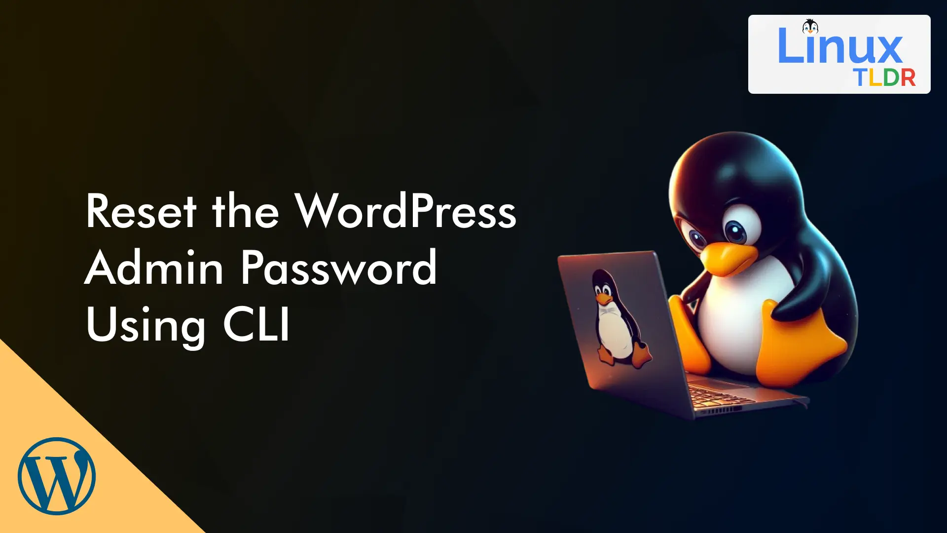 Reset The Wordpress Admin Password Using Cli (Via 2 Methods) 1 Reset mysql admin password using cli