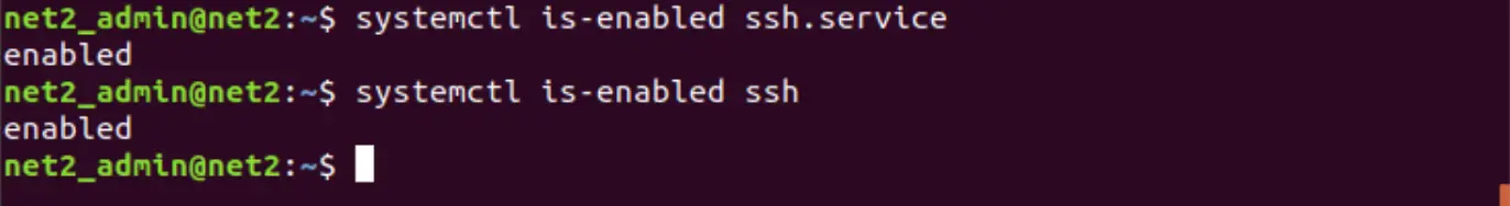 How To Manage Ubuntu Boot Services: List, Start, And Stop Systemd Services At Startup 8 Systemctl is-enabled ssh. Service output