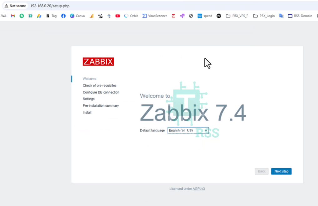 How To Install Zabbix Server 7.4 On Ubuntu 22.04 1 Zabbix7. 4-install-process
