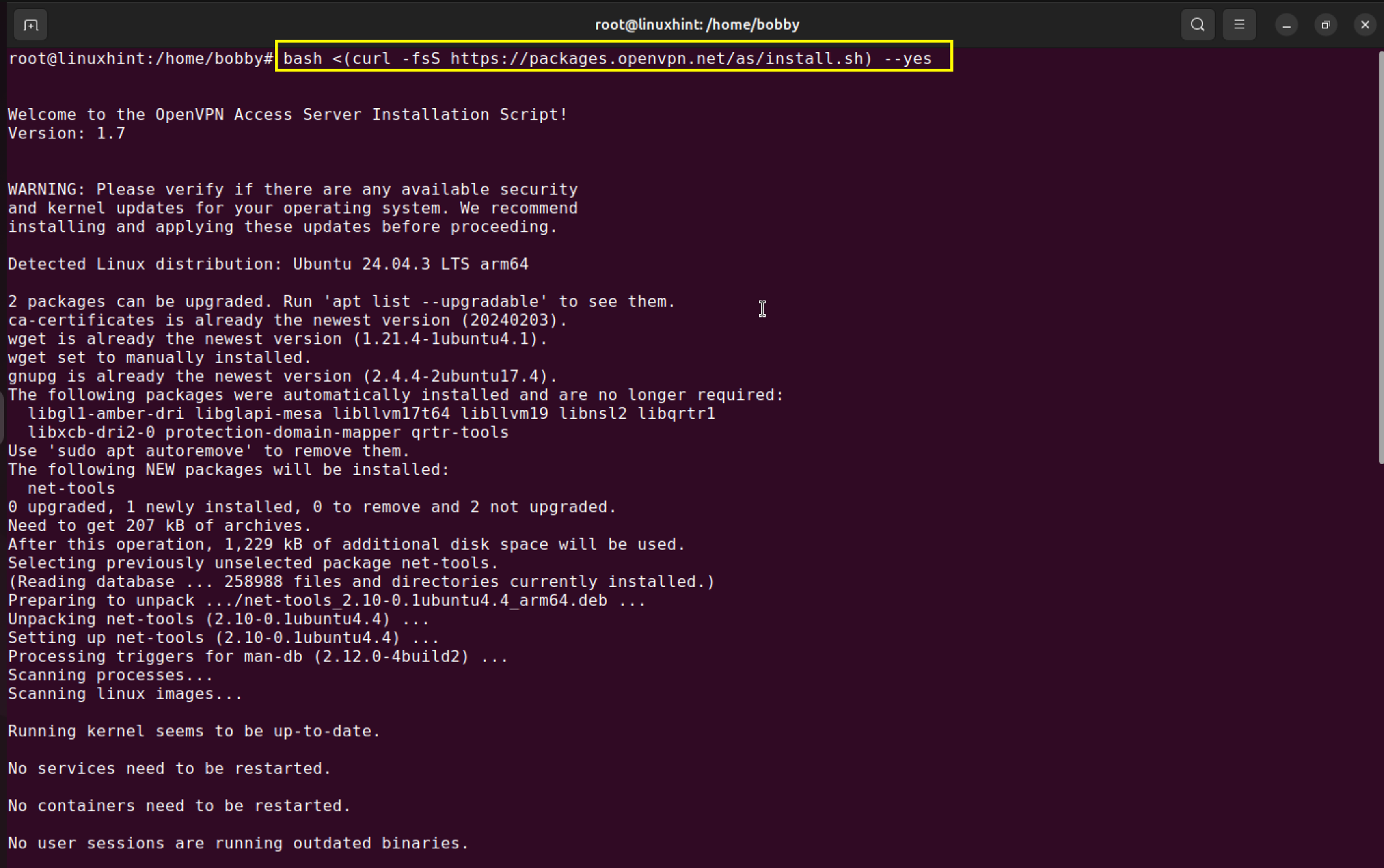 How To Set Up Openvpn Access Server On Ubuntu 24.04 (Vm) &Amp; Connect Using Openvpn Connect 2 How to set up openvpn access server on ubuntu 24. 04 (vm) & connect using openvpn connect 2