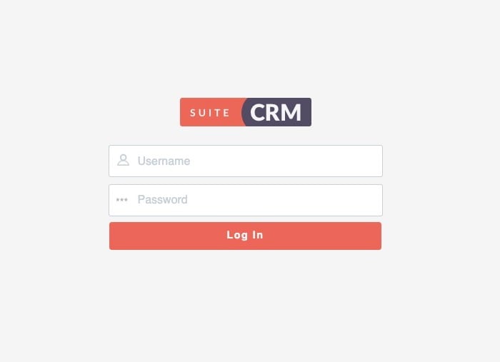 How To Install Suitecrm On Ubuntu 26.04 1 Suitecrm login