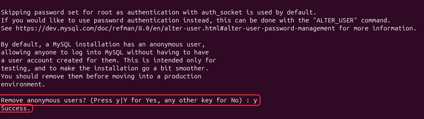 How To Install, Secure, And Set Up Mysql On Ubuntu 26.04 Lts 10 How to install, secure, and set up mysql on ubuntu 26. 04 lts 10