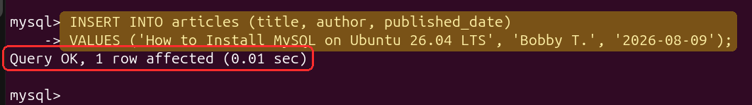 How To Install, Secure, And Set Up Mysql On Ubuntu 26.04 Lts 23 How to install, secure, and set up mysql on ubuntu 26. 04 lts 23